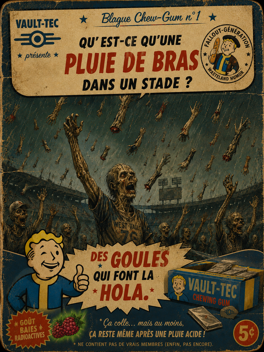 Les blagues de Fallout 76 illustrées