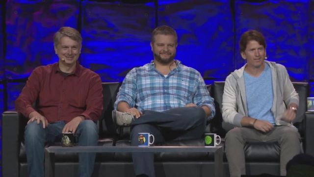 Todd Howard, Chris Mayer et Jeff Gardiner