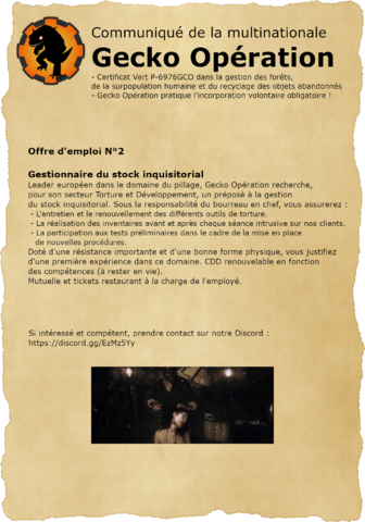 002 - Offre d'emploi - Gestionnaire du stock inquisitorial.png