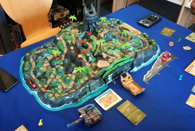 Jeu culte vintage L’Île Infernale MB – complet avec