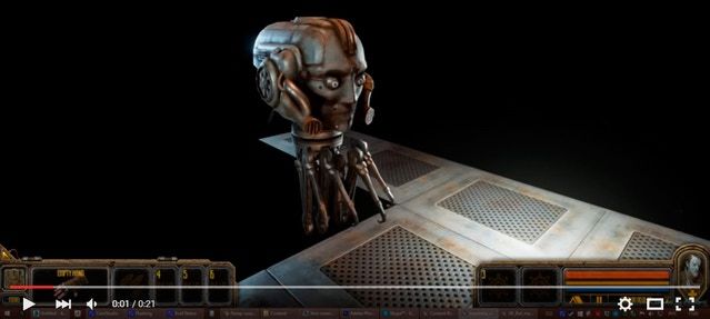 A short demonstration of one of the sinister bots we were working on lately